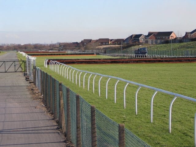 Course view towards Becher's Brook at Aintree