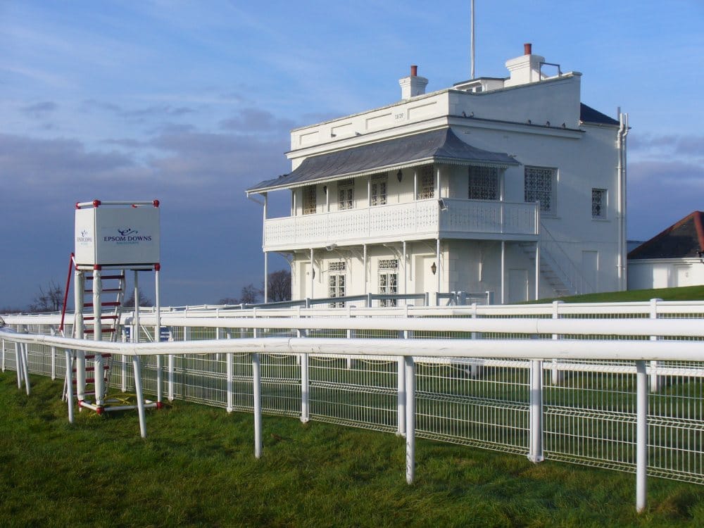 Prince's Stand at Epsom Racecourse