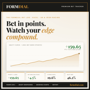 Formdial Bet Log — Excel Edition