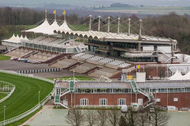 Grandstand at Goodwood Racecourse
